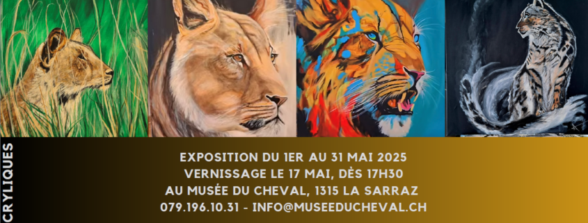 Plongez dans l’univers équestre au Musée Suisse du Cheval de La Sarraz, un lieu incontournable pour découvrir l’histoire du cheval en Suisse à travers des collections uniques, des expositions artistiques et des conférences passionnantes. Situé dans l’ancienne grange du château, ce musée primé offre une expérience immersive pour toute la famille, alliant patrimoine, loisirs et découverte culturelle. À ne pas manquer : dès le jeudi 1er mai, l’exposition artistique « L’art des animaux » d’Aurore Martin vous invite à explorer la beauté du monde animal à travers le regard d’une artiste contemporaine, jusqu’au 31 mai. Profitez également de la traditionnelle Fête du Cheval, des ateliers créatifs et des démonstrations interactives pour petits et grands. Offrez-vous une sortie enrichissante au cœur du patrimoine équestre suisse et vivez des moments inoubliables au Musée Suisse du Cheval de La Sarraz.